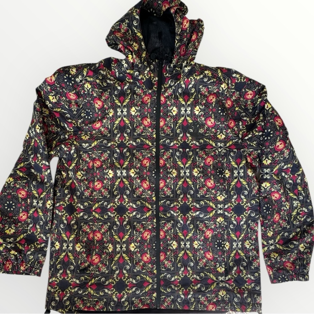 Timberland x Atmos Japan Scarf Collab Hooded Shell Jacket Men XL Rare NWT